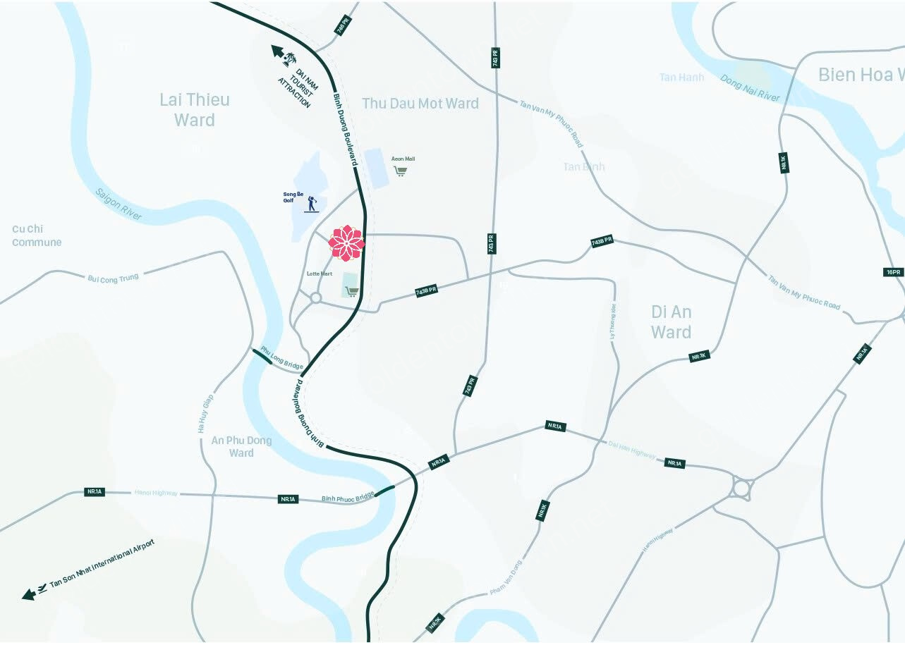 Vị Trí Setia Edenia