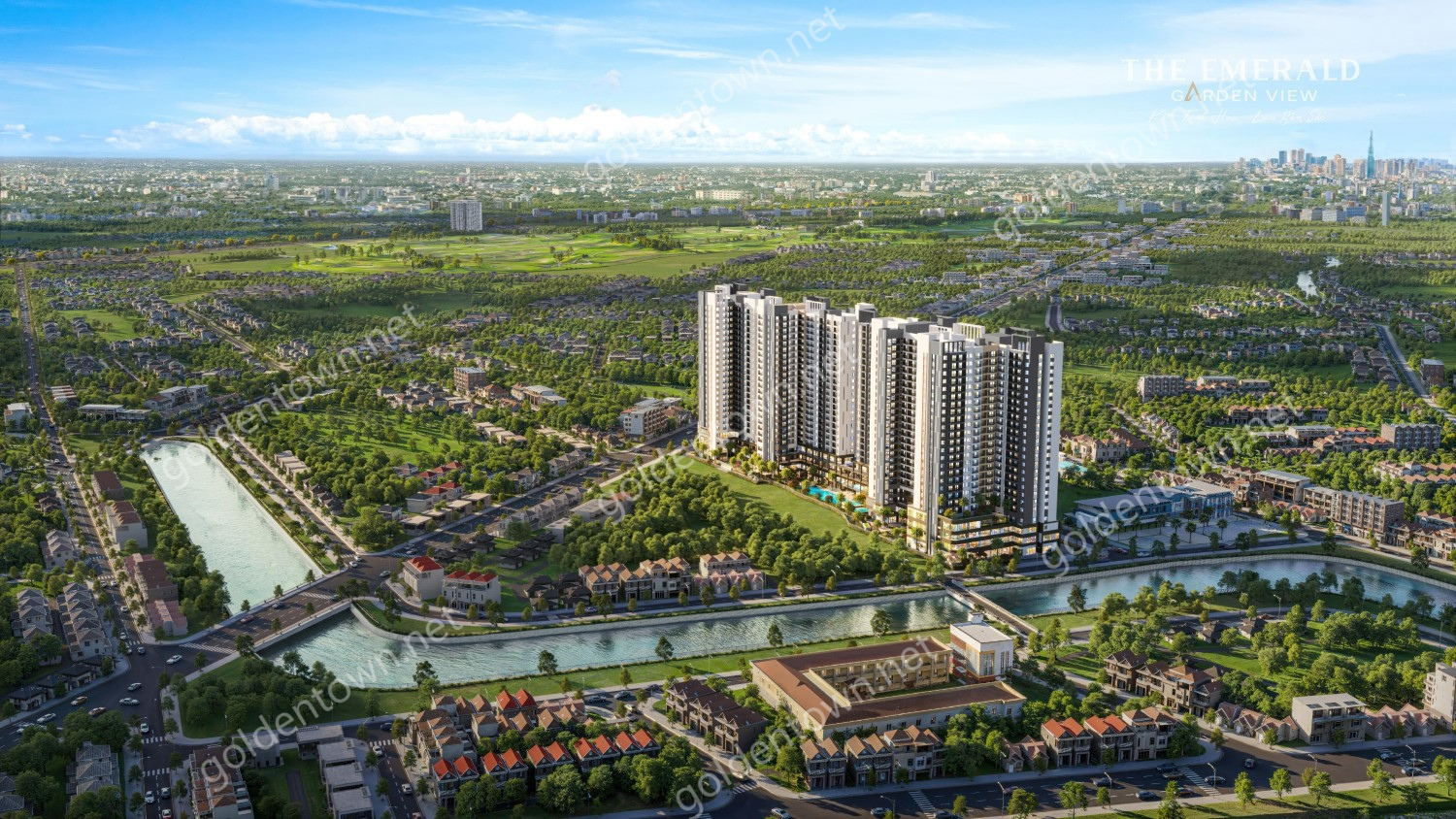 Vị Trí The Emerald Garden View đẹp