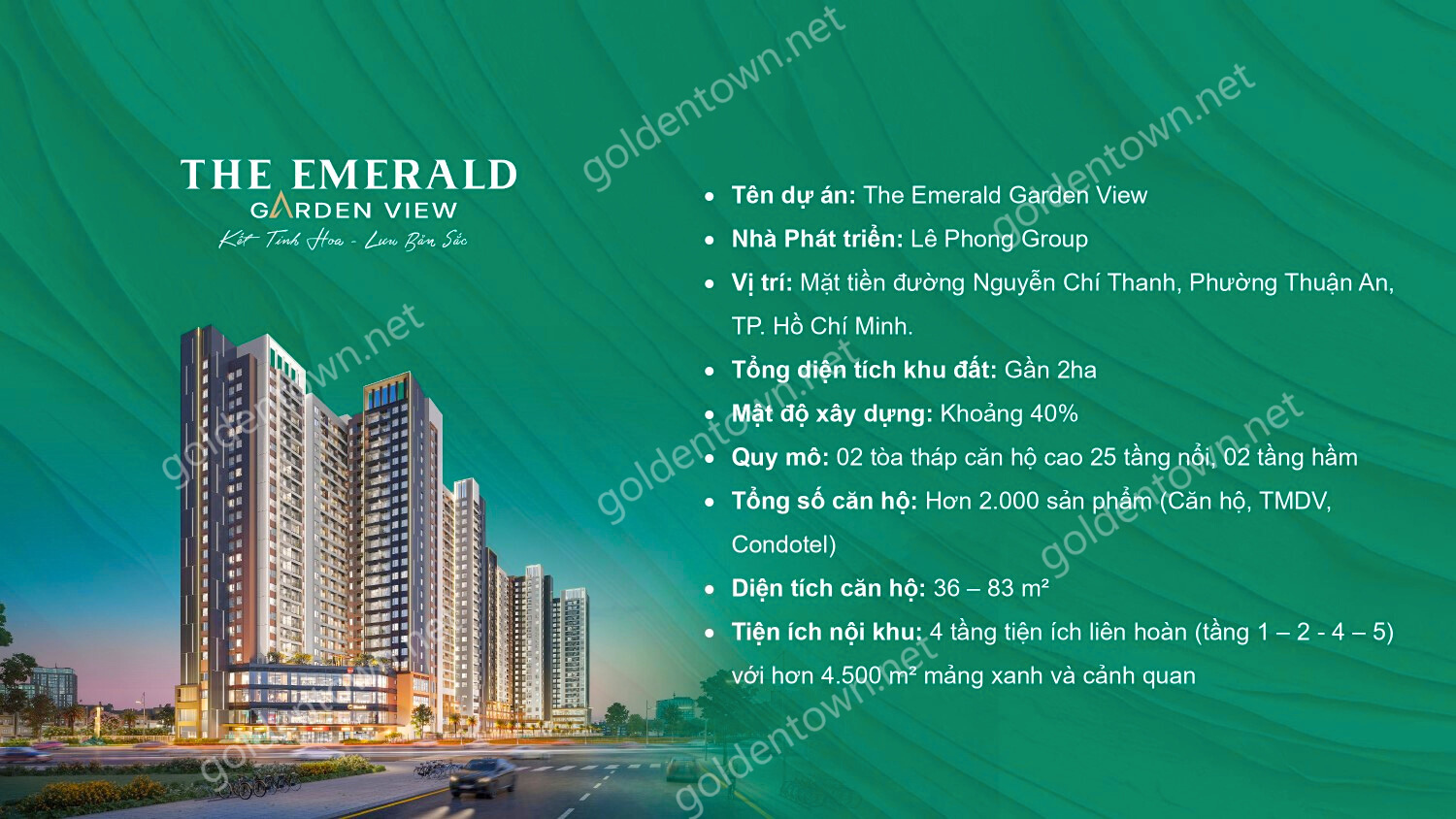 Tổng Quan The Emerald Garden View Thuận An